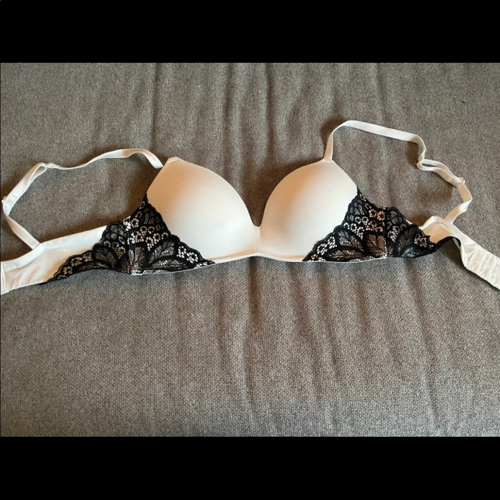White bra